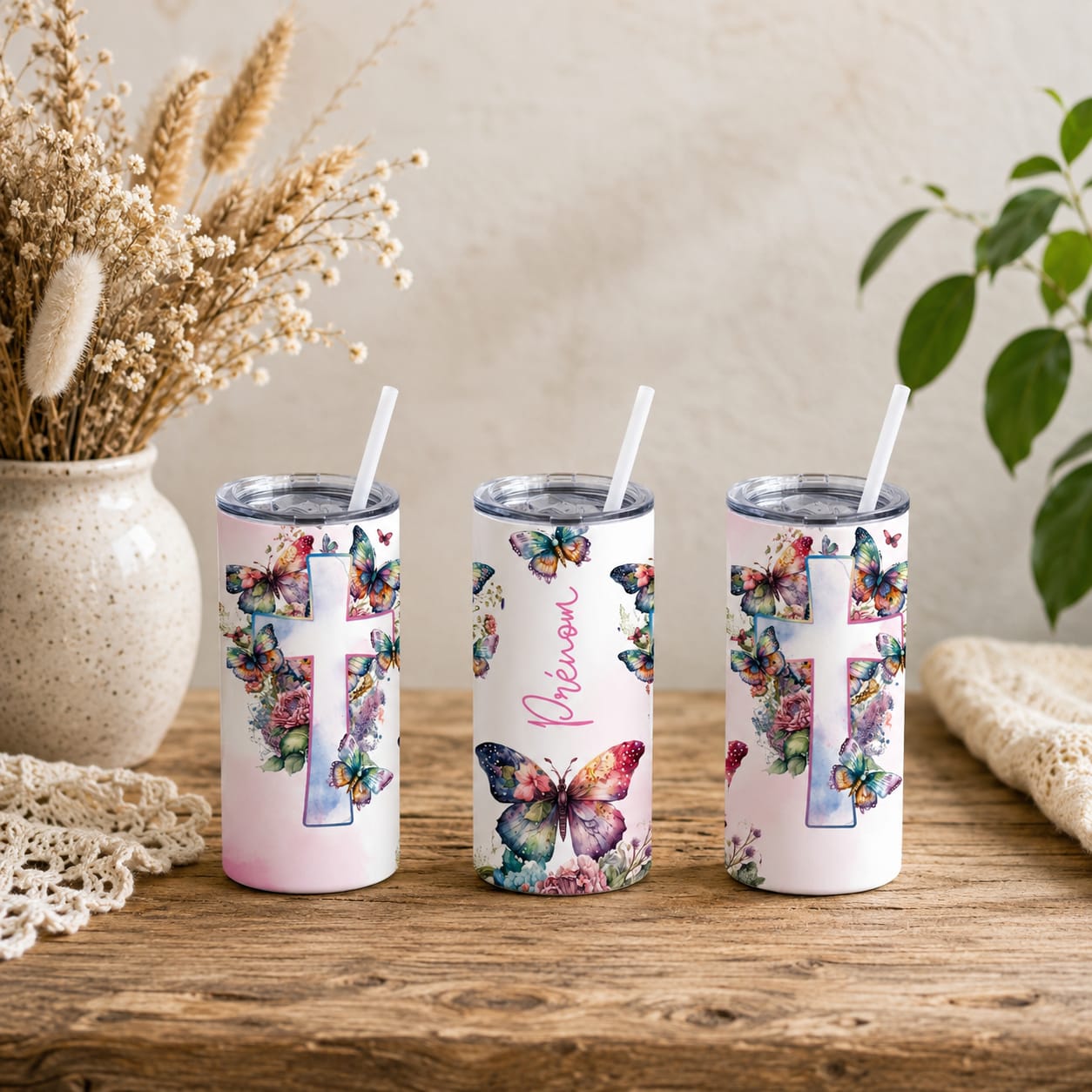 Papillon béni - Tumbler moyen