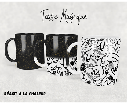 Duo Zizis fleuris - Tasse
