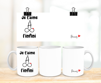 Duo Zizis fleuris - Tasse