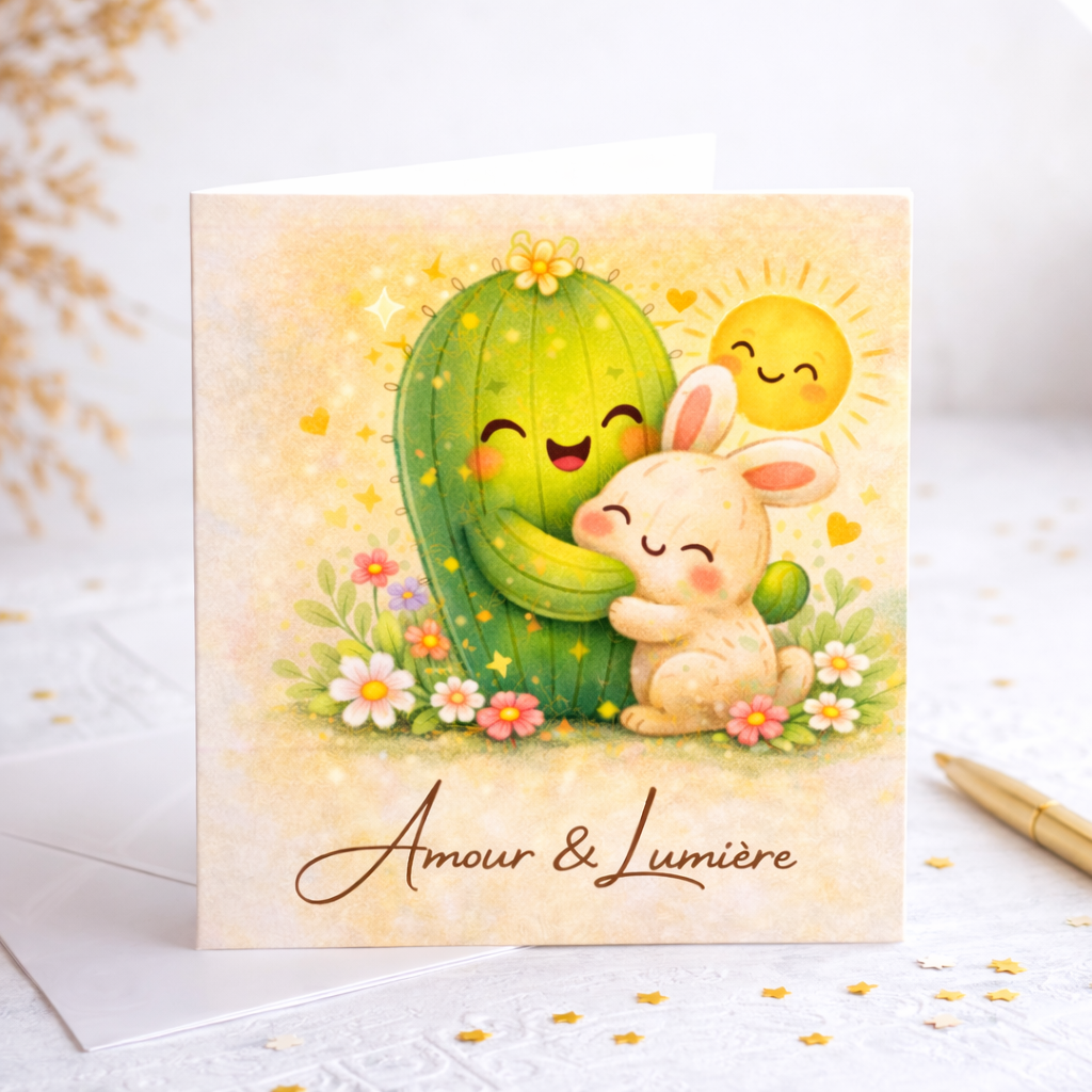 Amour & Lumière - Carte