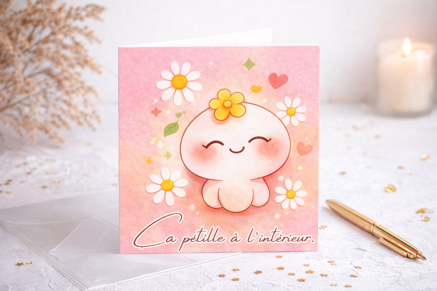 Ca pétille à l'intérieur - carte