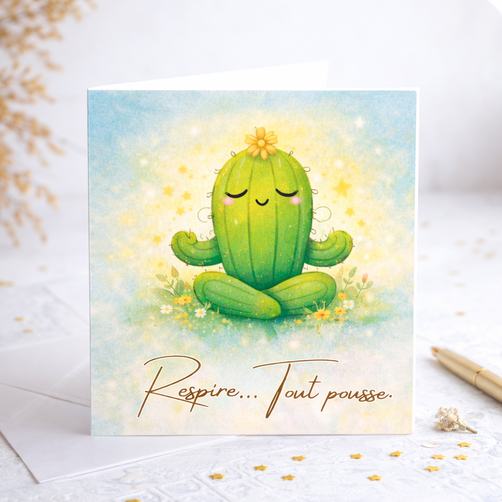 Respire..tout pousse - Carte