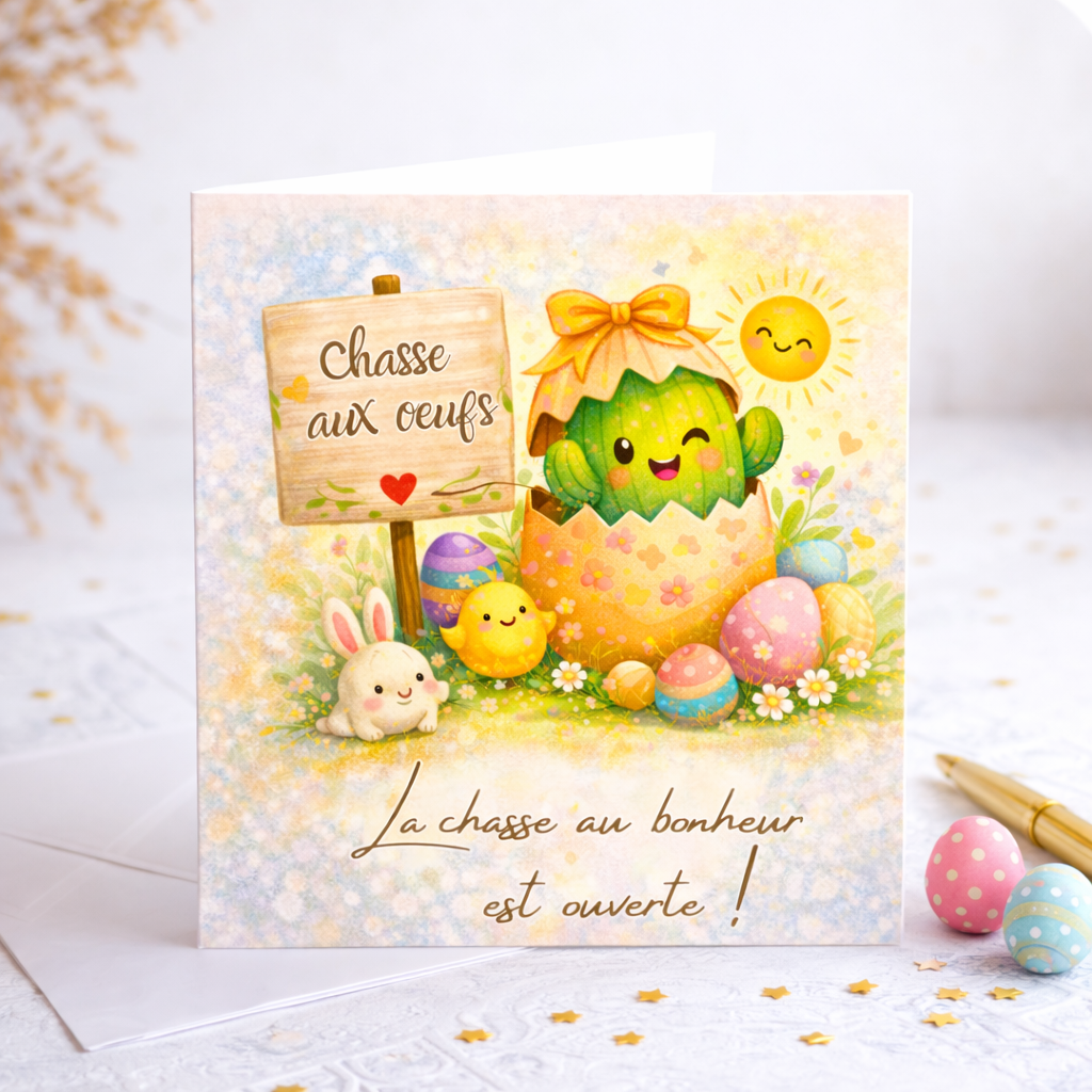 Chasse aux oeufs - Carte