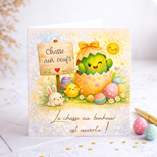 Chasse aux oeufs - Carte