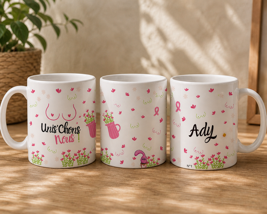 Unis'chons nous - Tasse Action du 💚