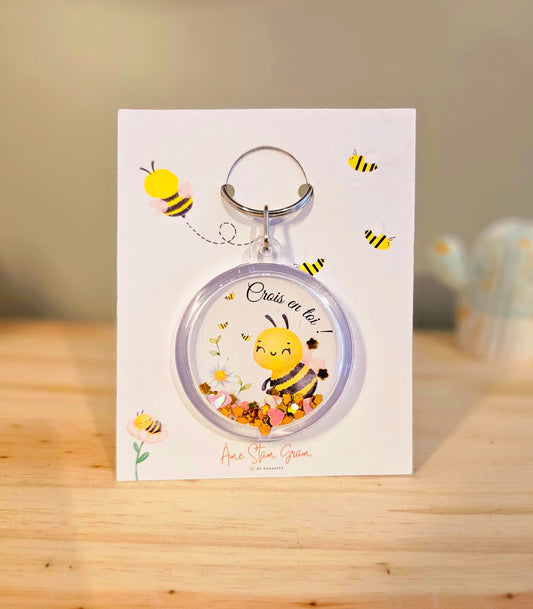 Bee Crois en toi - Porte-clés