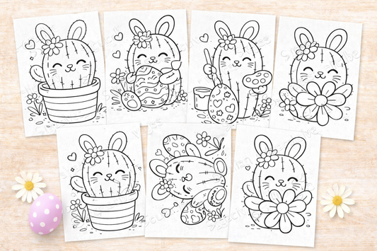 Pack coloriages Pâques