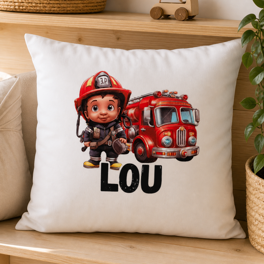 Lou le pompier - Coussin