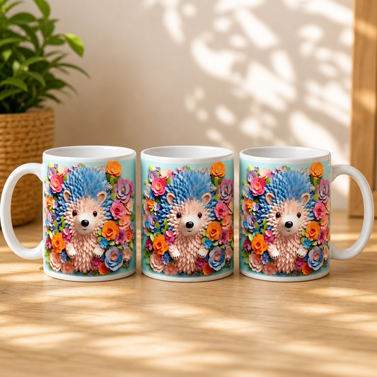 Hérisson 3D - Tasse