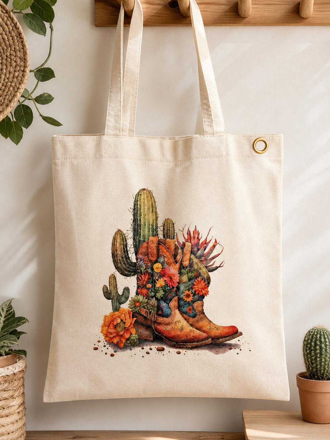 Western Cacté - Tote bag